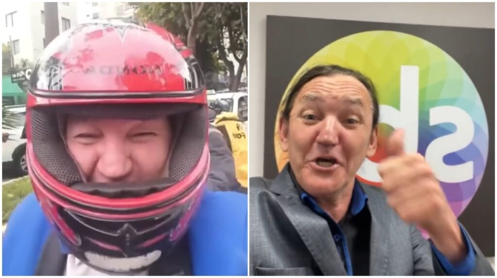 Humorista Marquito sofre mal súbito e cai de moto na Zona Norte de SP