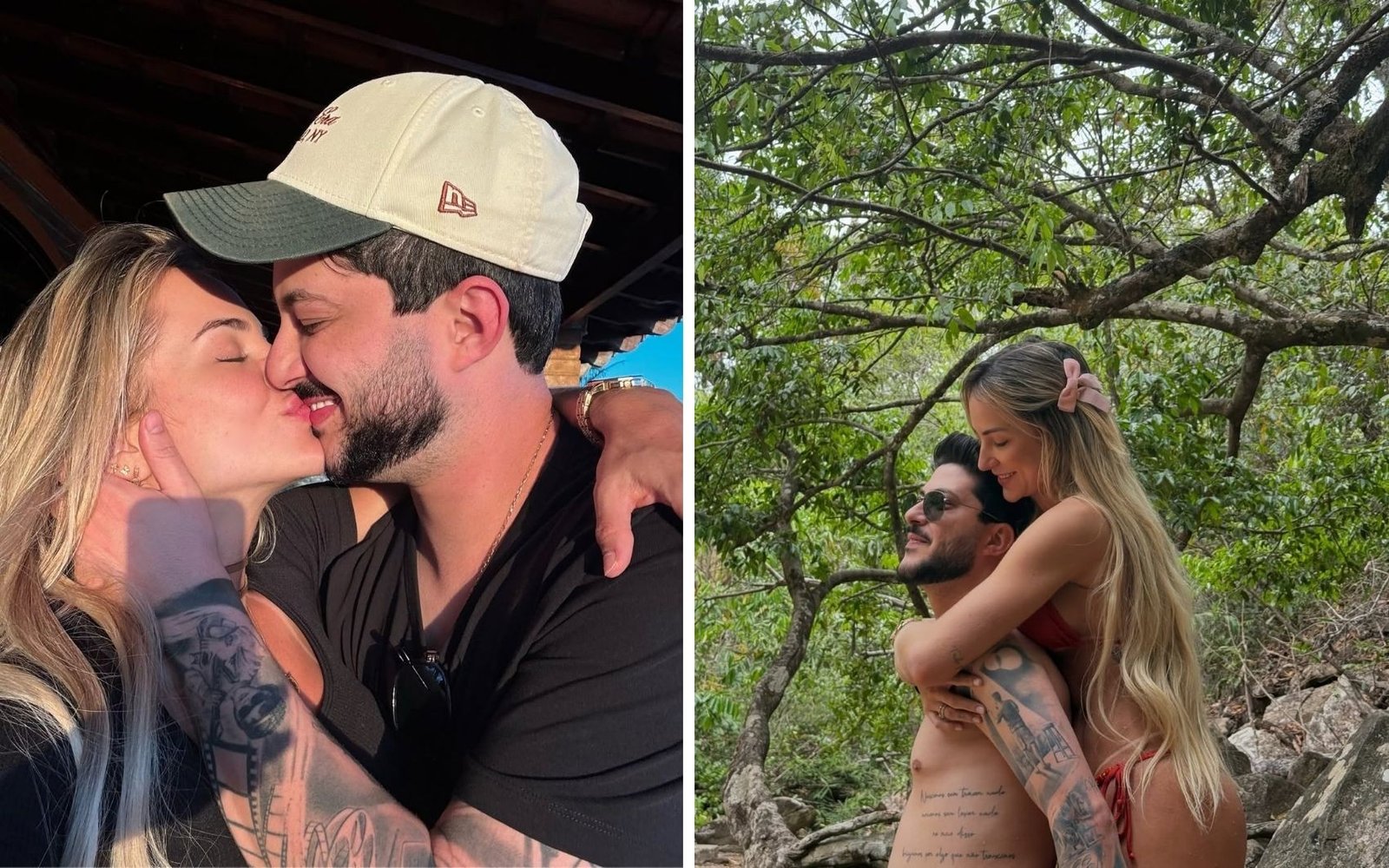 Cantora Gabi Martins e humorista Fidelis Falante anunciam fim de namoro