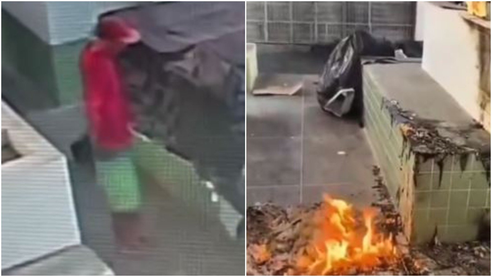 Homem incendeia banca de frutas e é preso em bar no interior do Ceará; vídeo