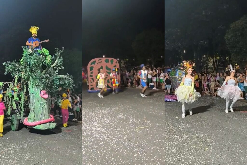 VÍDEO: inspirado em 'Castelo Rá-Tim-Bum', grupo 'Os 5ª Série' vence o desfile dos carrões do carnaval de Cerquilho
